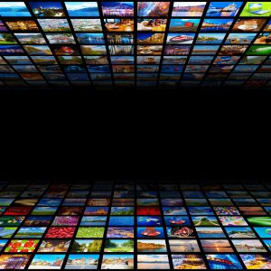 Abstract multimedia background